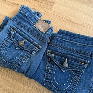VINTAGE Classic True Religion Jeans 2 pairs Size 29